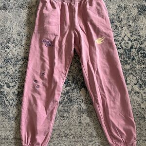 Pink Lonely Ghost Joggers